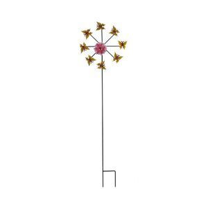 Metal Butterfly Kinetic Wind Spinner Garden Stake Outdoor Yard Decor Lawn Art